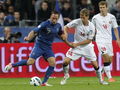 Franck Ribéry a Anton Putsila