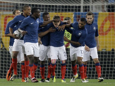 Francúzska gólová radosť