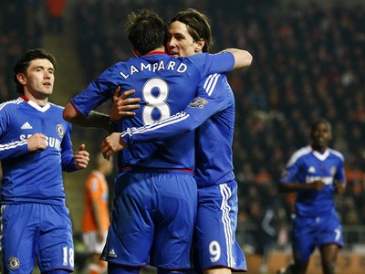 Lampard a Torres