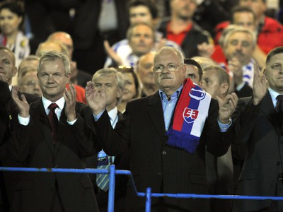 František Laurinec, Ivan Gašparovič a Robert Fico