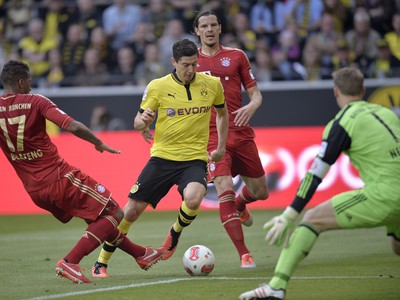 Robert Lewandowski a Jerome