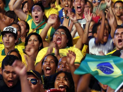 Ilustračné foto: Brazílski fanúšikovia