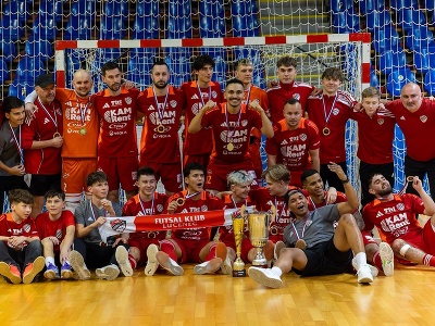 Na snímke hráči Futsal