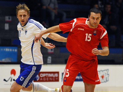 Gabriel Bartošek zo Slovenska a Risto Salmi