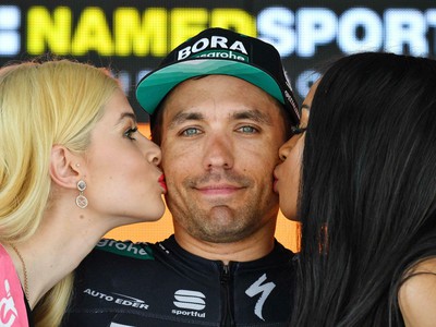 Na snímke taliansky cyklista Cesare Benedetti z tímu Bora-Hansgrohe