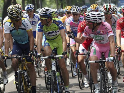 Giro, cyklistika, protest