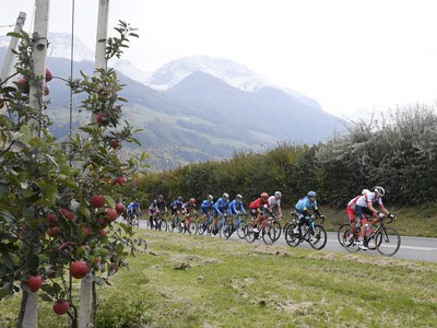 Cyklisti počas 18. etapy Giro d'Italia