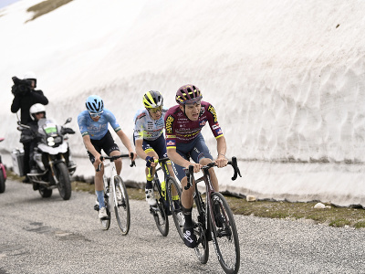 Český cyklista Karel Vacek na Giro d´Italia