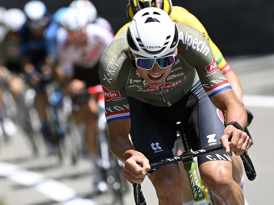 Mathieu Van der Poel v 12. etape Giro d'Italia