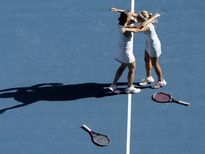Gisela Dulková a Flavia Pennettová