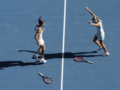 Gisela Dulková a Flavia Pennettová