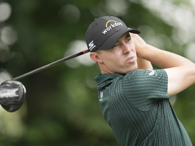 Anglický golfista Matt Fitzpatrick 