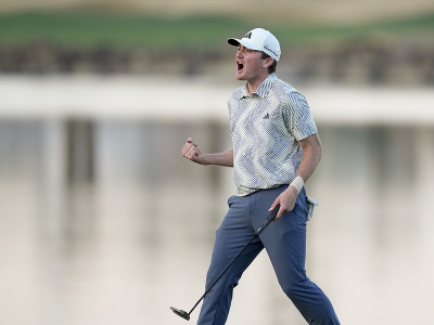 Dvadsaťročný golfista Nick Dunlap získal ako prvý amatér po dlhých 33 rokoch titul na okruhu PGA