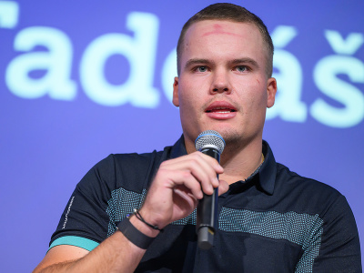 Na snímke slovenský golfista