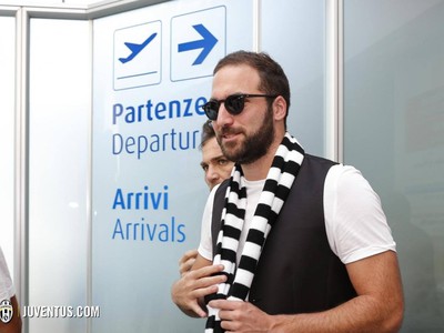 Gonzalo Higuaín po príchode do Juventusu Turín