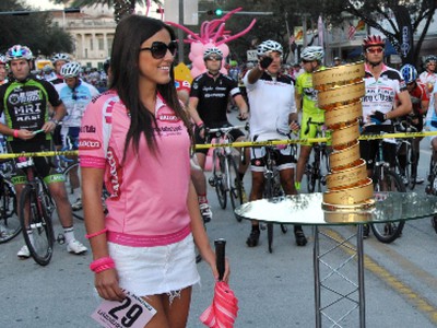 Claudia Romani, hovorkyňa podujatia Gran Fondo Giro d'Italia
