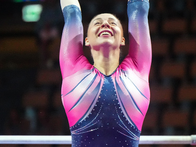 Slovenská športová gymnastka Barbora