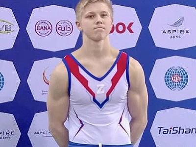 Ruský gymnasta Ivan Kuljak