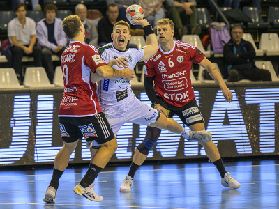 Zľava Martin Bisgaard (Frederica),