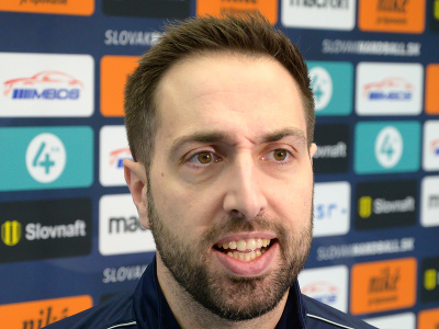 Zraz slovenských hádzanárov pred