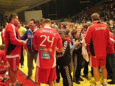Slovenskí hádzanári potešili fanúšikov