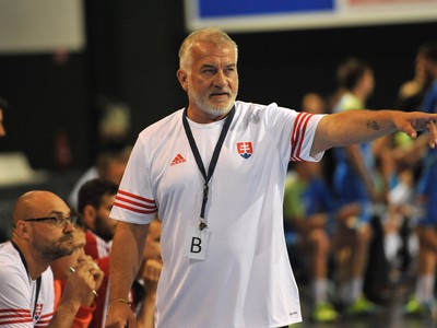 Tréner Slovenska Martin Lipták