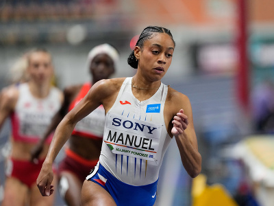 Na snímke česká atlétka Lurdes Gloria Manuelová počas rozbehu žien na 400 m na halových MS 