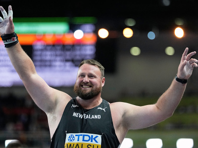 Oslavujúci Tom Walsh