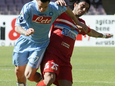 Marek Hamšík strelil jediný gól Neapola