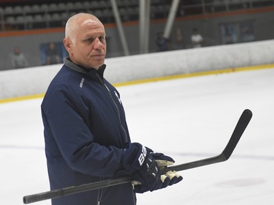Na snímke tréner HC Košice Peter Draisaitl