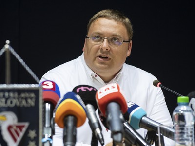 Výkonný viceprezident a člen predstavenstva klubu HC Slovan Bratislava Juraj Široký ml.