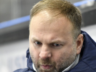 Tréner HC Slovan Bratislava Róbert Döme