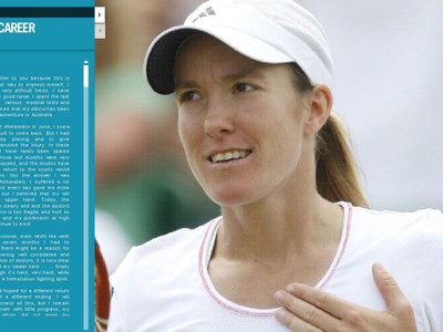 Oficiálna stránka Justine Heninovej