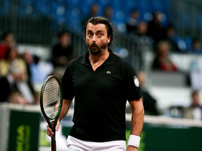 Henri Leconte neustále predvádzal grimasy