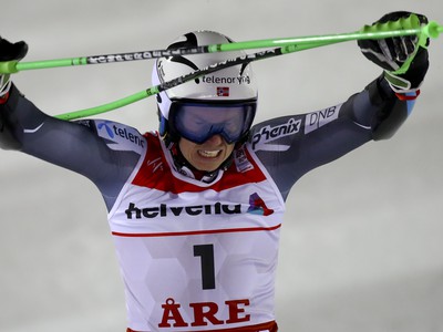 Nórsky lyžiar Henrik Kristoffersen získal titul majstra sveta v obrovskom slalome