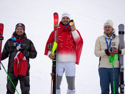 Víťazný švajčiarsky lyžiar Loic