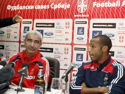 Raimond Domenech a Thierry