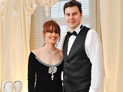 Martina Hingisová a Thibault Hutin