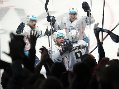 Gólové oslavy hokejistov Nitry