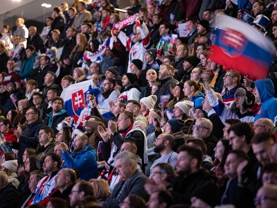 Fanúšikovia slovenskej hokejovej reprezentácie