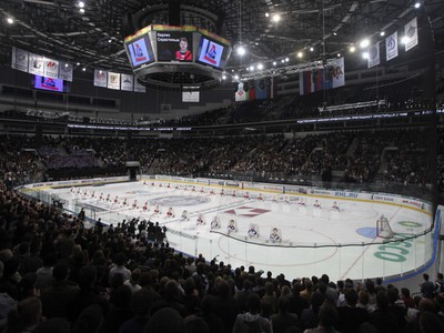 Minsk aréna je pravidelne