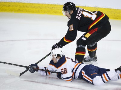 Zápas Edmontonu Oilers a Calgary Flames