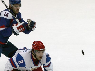 Andrej Meszároš a Alexander Ovečkin