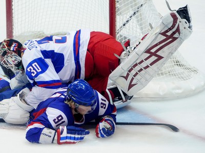 Iľja Bryzgalov a Marcel Hossa