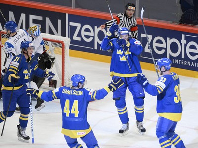 Švédska radosť z gólu