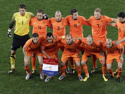 Holandská jedenástka pred semifinále,