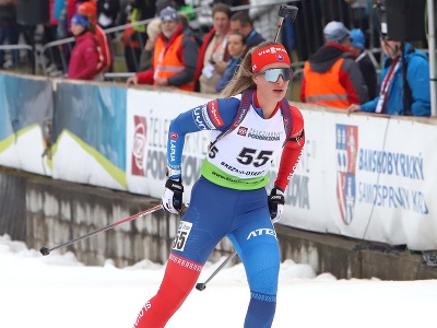 Na snímke slovenská reprezentantka