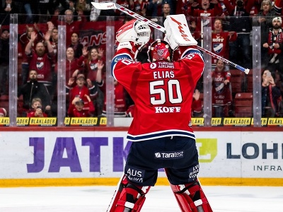 Slovenský brankár Rastislav Eliáš