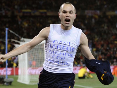 Iniesta s a jeho