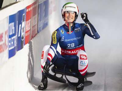 Rakúšanka Madeleine Egleová vyhrala preteky Svetového pohára v sánkovaní žien v  Innsbrucku